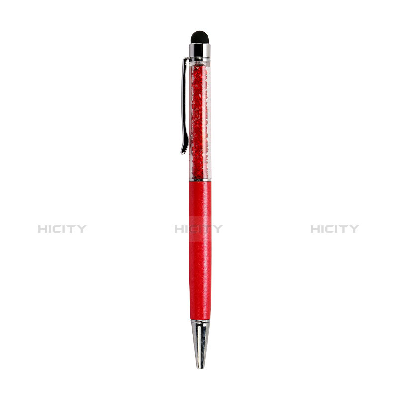 Penna Pennino Pen Touch Screen Capacitivo Universale P09 Rosso