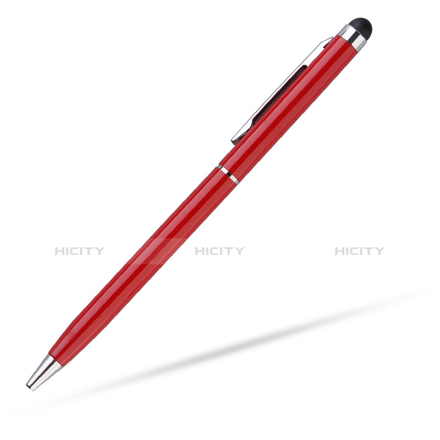 Penna Pennino Pen Touch Screen Capacitivo Universale Rosso