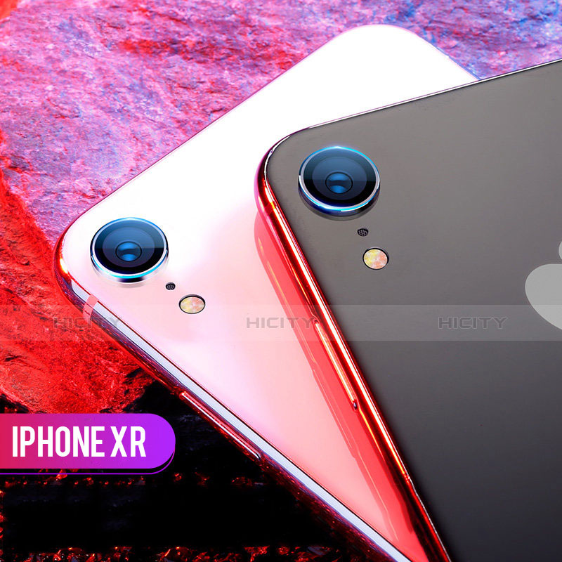 Protettiva della Fotocamera Vetro Temperato C01 per Apple iPhone XR Chiaro