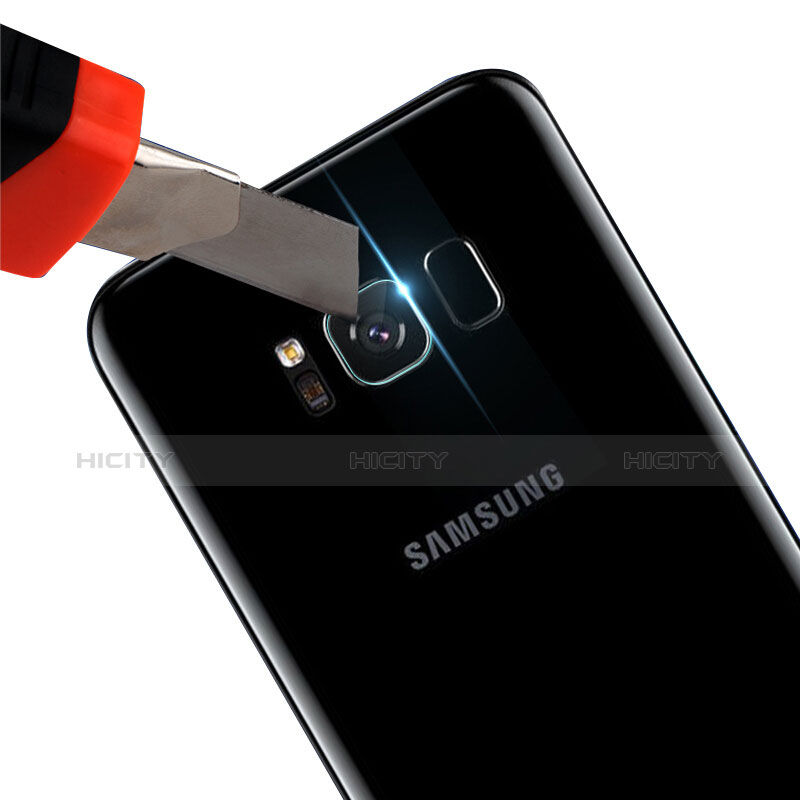 Protettiva della Fotocamera Vetro Temperato C01 per Samsung Galaxy S8 Chiaro