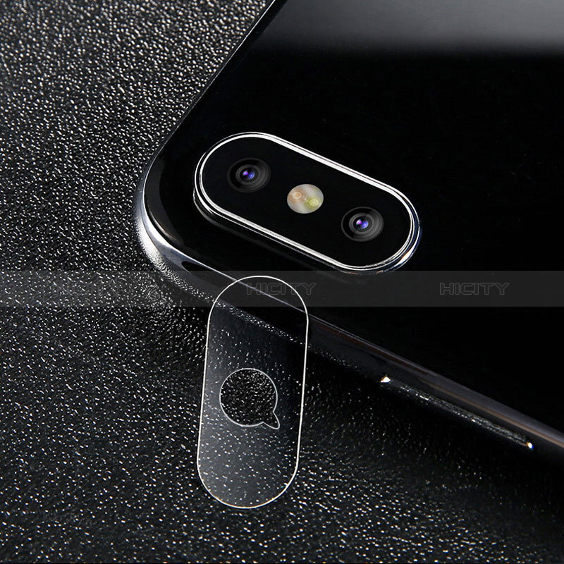 Protettiva della Fotocamera Vetro Temperato F04 per Apple iPhone X Chiaro