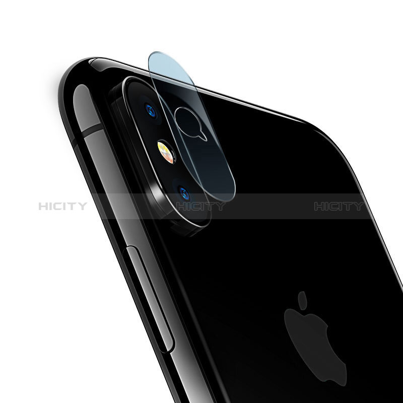 Protettiva della Fotocamera Vetro Temperato F04 per Apple iPhone Xs Chiaro