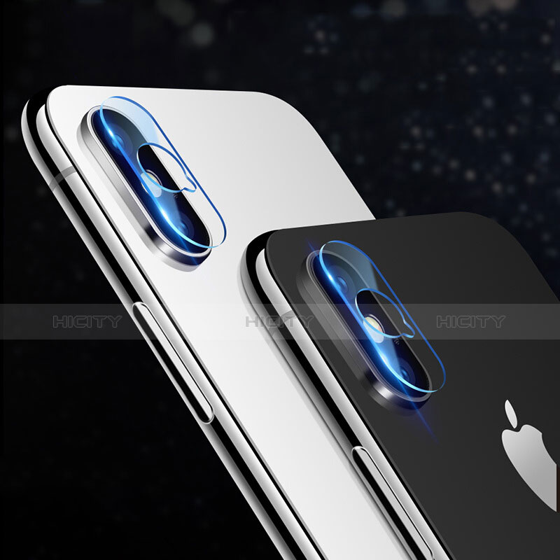 Protettiva della Fotocamera Vetro Temperato F06 per Apple iPhone Xs Chiaro