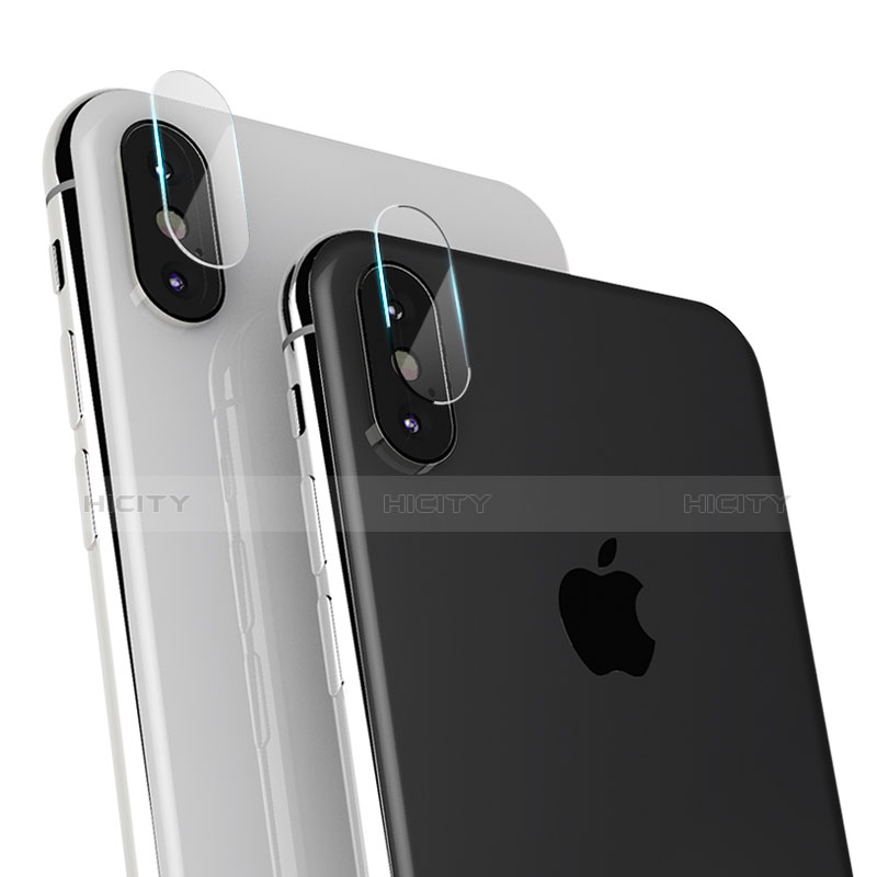 Protettiva della Fotocamera Vetro Temperato F16 per Apple iPhone Xs Max Chiaro