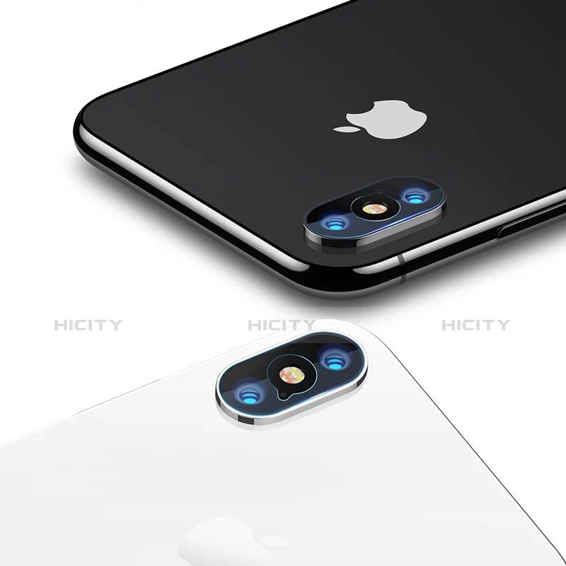 Protettiva della Fotocamera Vetro Temperato P01 per Apple iPhone X Chiaro
