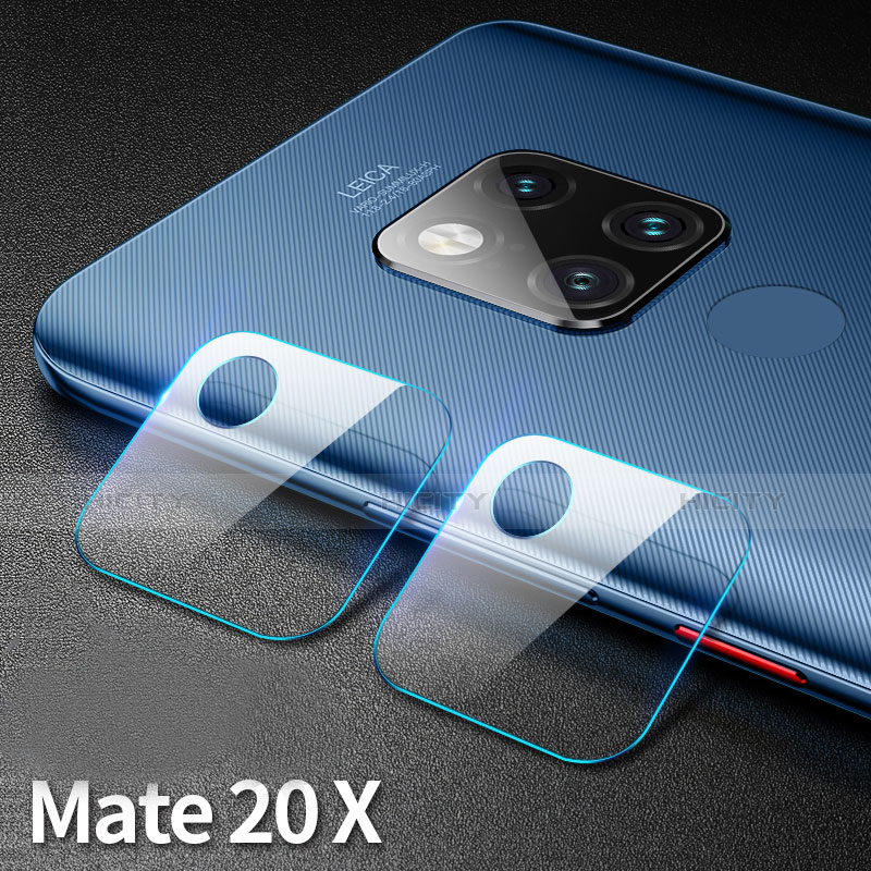 Protettiva della Fotocamera Vetro Temperato per Huawei Mate 20 X Chiaro
