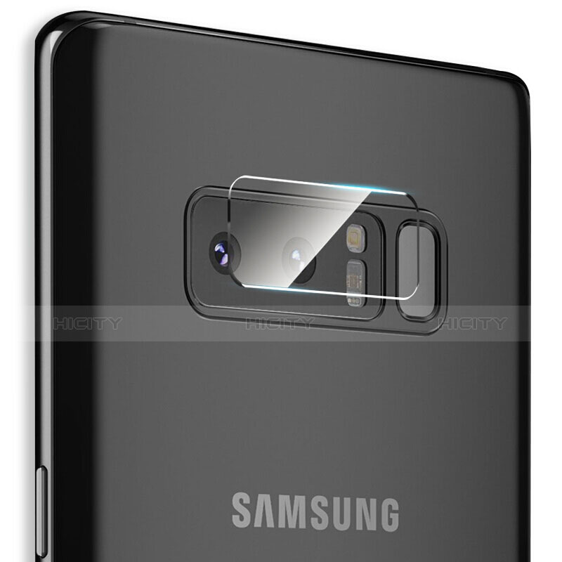 Protettiva della Fotocamera Vetro Temperato per Samsung Galaxy Note 8 Duos N950F Chiaro