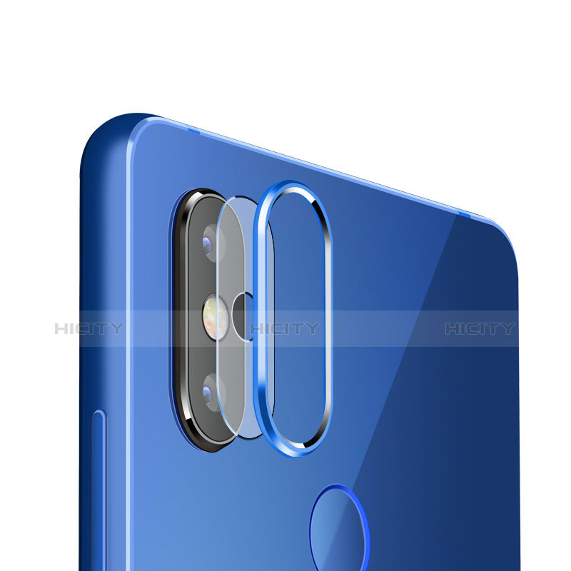 Protettiva della Fotocamera Vetro Temperato per Xiaomi Mi 8 SE Blu