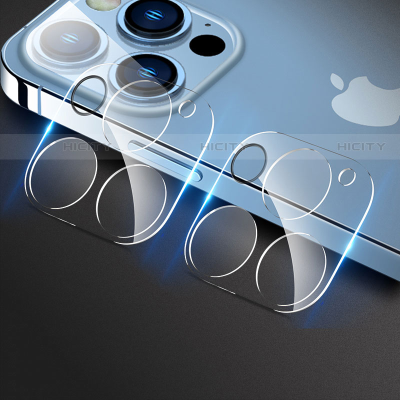 Protettiva della Fotocamera Vetro Temperato Proteggi Schermo C02 per Apple iPhone 13 Pro Max Chiaro