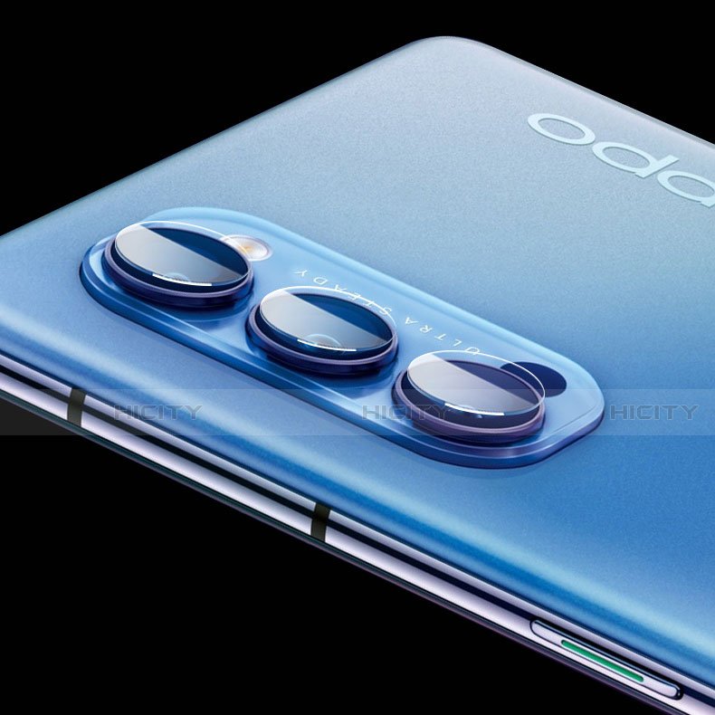 Protettiva della Fotocamera Vetro Temperato Proteggi Schermo C02 per Oppo Reno4 5G Chiaro