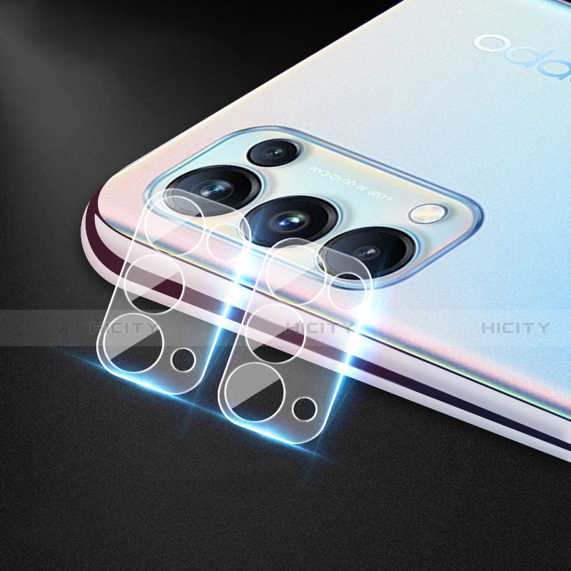 Protettiva della Fotocamera Vetro Temperato Proteggi Schermo C02 per Oppo Reno5 Pro 5G Chiaro