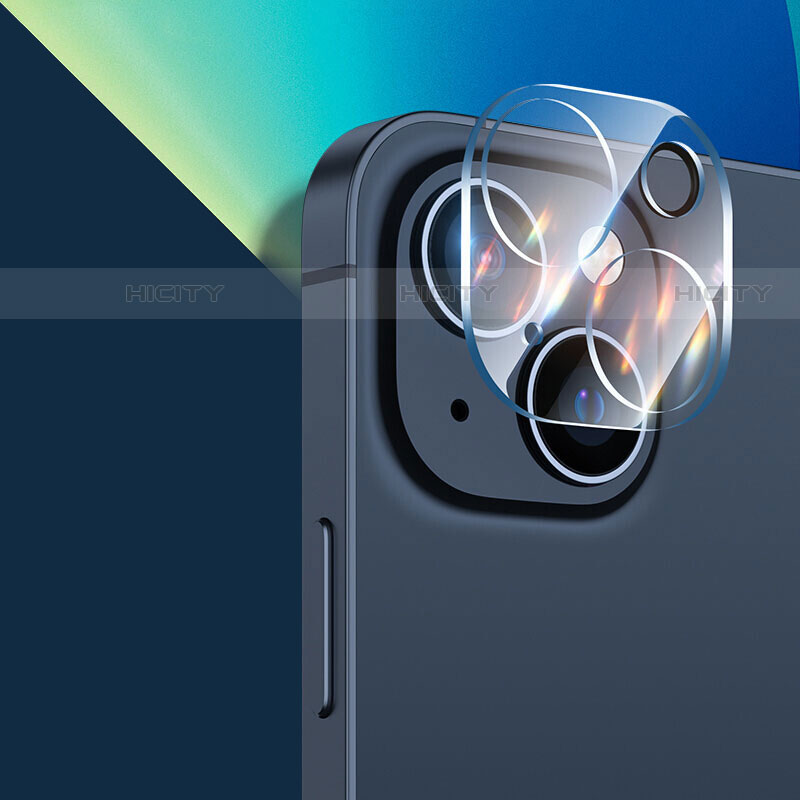 Protettiva della Fotocamera Vetro Temperato Proteggi Schermo C03 per Apple iPhone 14 Chiaro