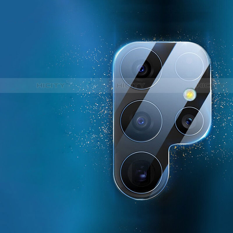 Protettiva della Fotocamera Vetro Temperato Proteggi Schermo C03 per Samsung Galaxy S22 Ultra 5G Chiaro