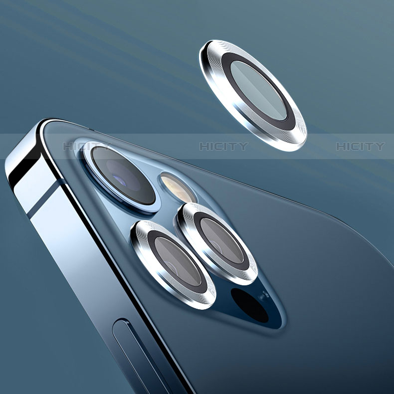 Protettiva della Fotocamera Vetro Temperato Proteggi Schermo C04 per Apple iPhone 14 Pro Argento