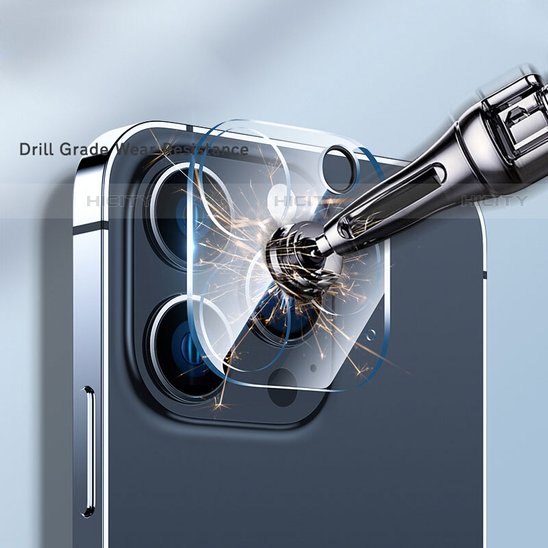 Protettiva della Fotocamera Vetro Temperato Proteggi Schermo C07 per Apple iPhone 13 Pro Chiaro
