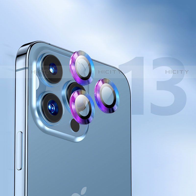 Protettiva della Fotocamera Vetro Temperato Proteggi Schermo C08 per Apple iPhone 13 Pro