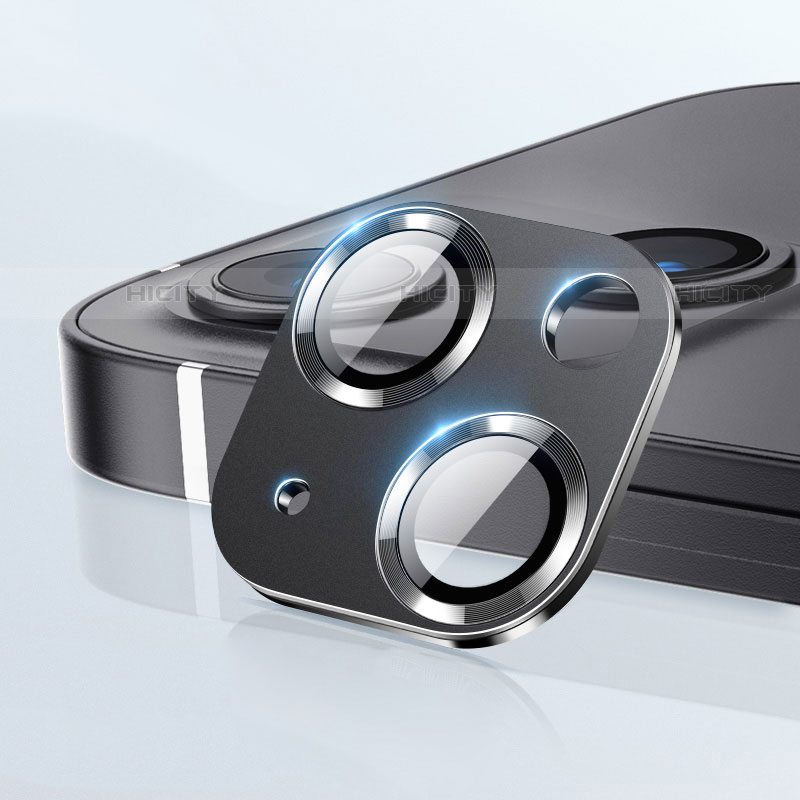 Protettiva della Fotocamera Vetro Temperato Proteggi Schermo C09 per Apple iPhone 13 Mini Nero