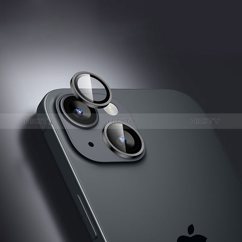 Protettiva della Fotocamera Vetro Temperato Proteggi Schermo M01 per Apple iPhone 14 Nero