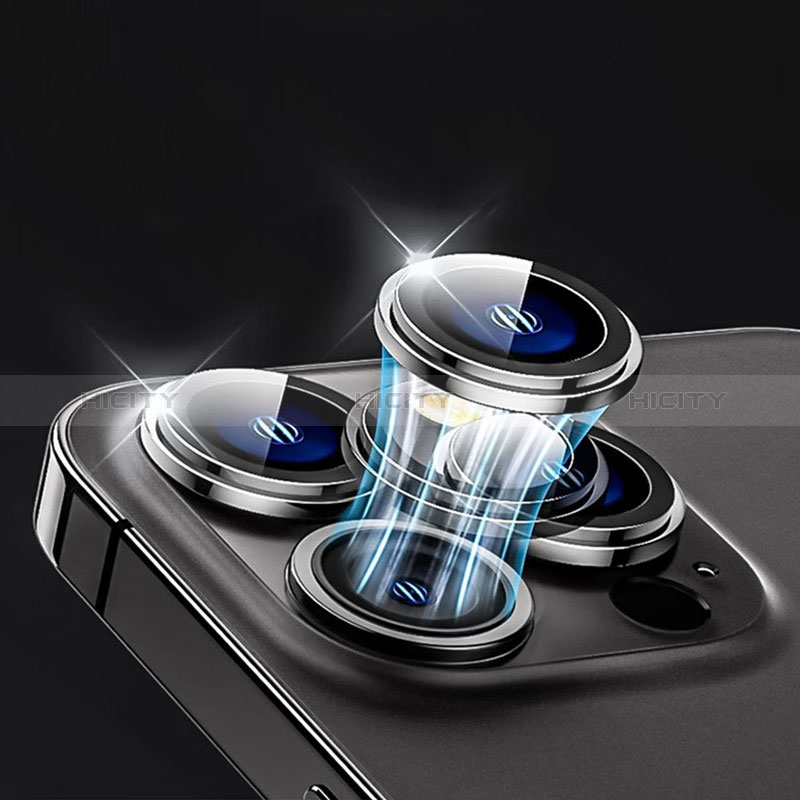 Protettiva della Fotocamera Vetro Temperato Proteggi Schermo M01 per Apple iPhone 14 Pro Nero