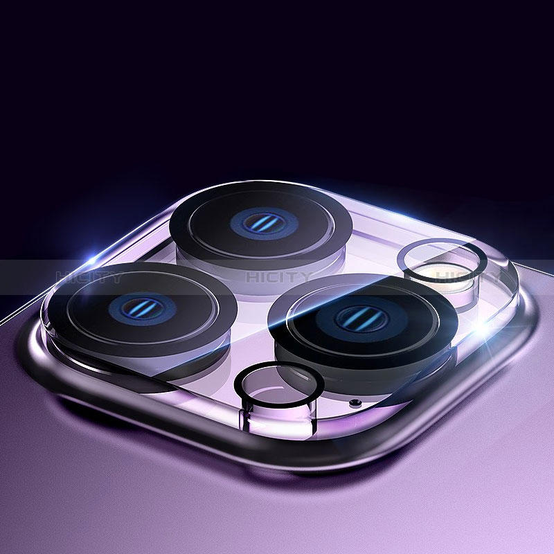 Protettiva della Fotocamera Vetro Temperato Proteggi Schermo M03 per Apple iPhone 15 Pro Max Chiaro