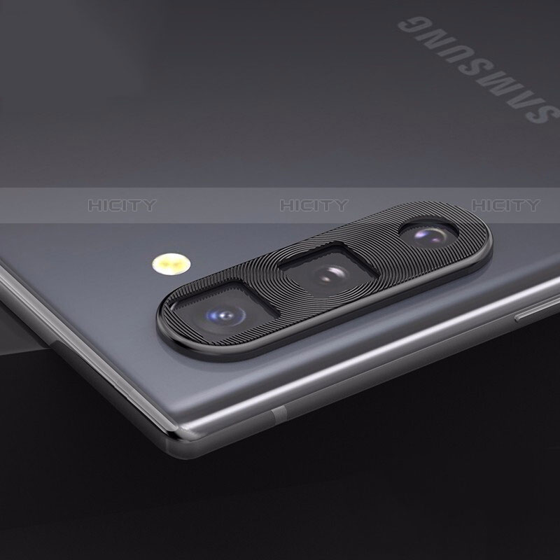 Protettiva della Fotocamera Vetro Temperato Proteggi Schermo per Samsung Galaxy Note 10 Nero