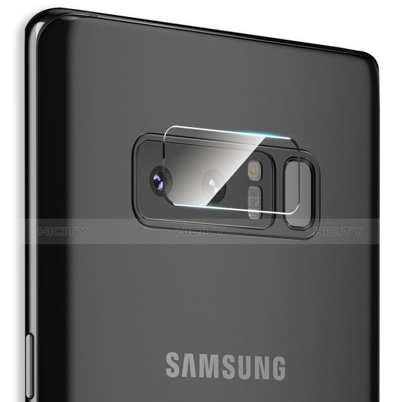 Protettiva della Fotocamera Vetro Temperato R01 per Samsung Galaxy Note 8 Duos N950F Chiaro