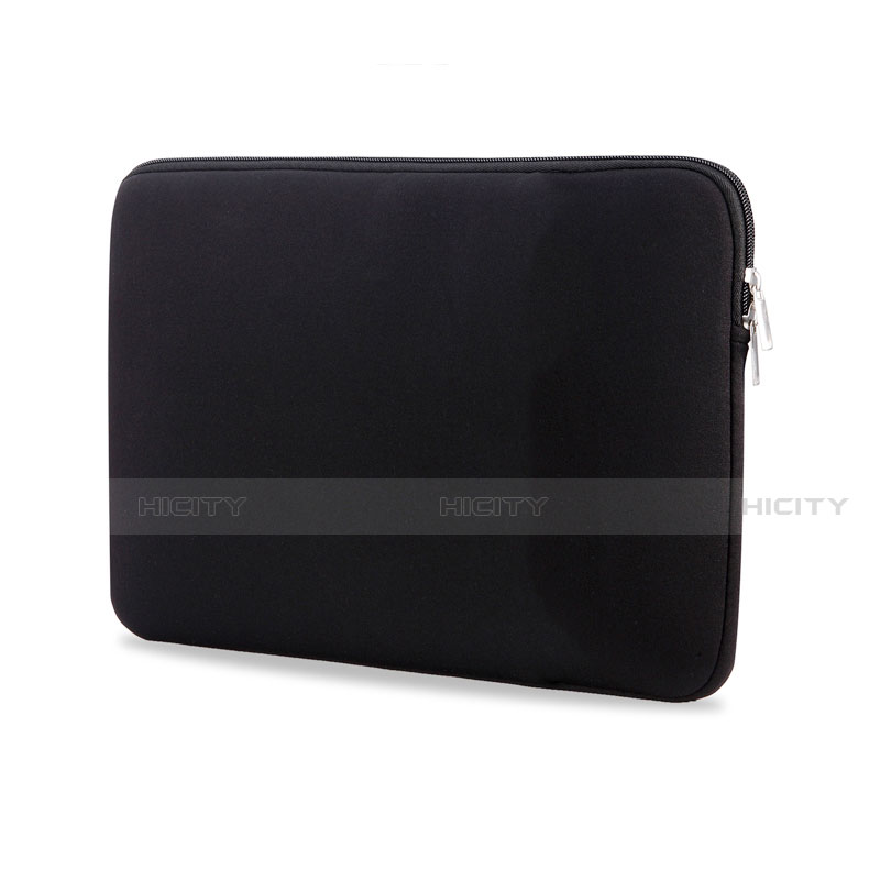 Sacchetto in Velluto Custodia Tasca Marsupio L04 per Huawei Honor MagicBook 14 Nero