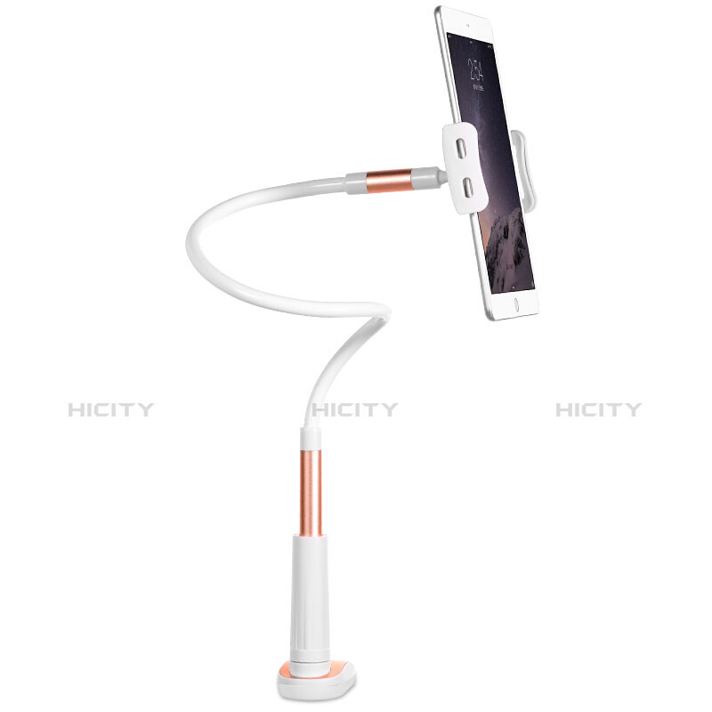 Sostegno Cellulari Flessibile Supporto Smartphone Universale T21 Oro Rosa