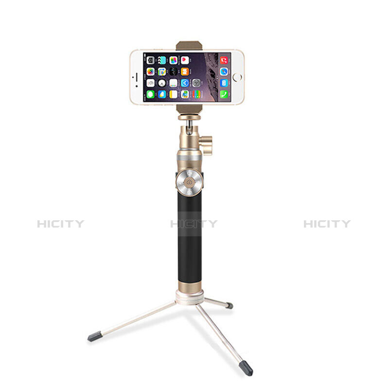 Sostegnotile Bluetooth Selfie Stick Allungabile Bastone Selfie Universale S16 Oro