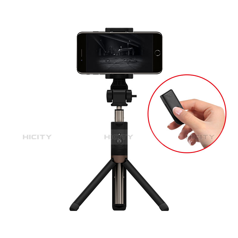 Sostegnotile Bluetooth Selfie Stick Allungabile Bastone Selfie Universale S23 Nero