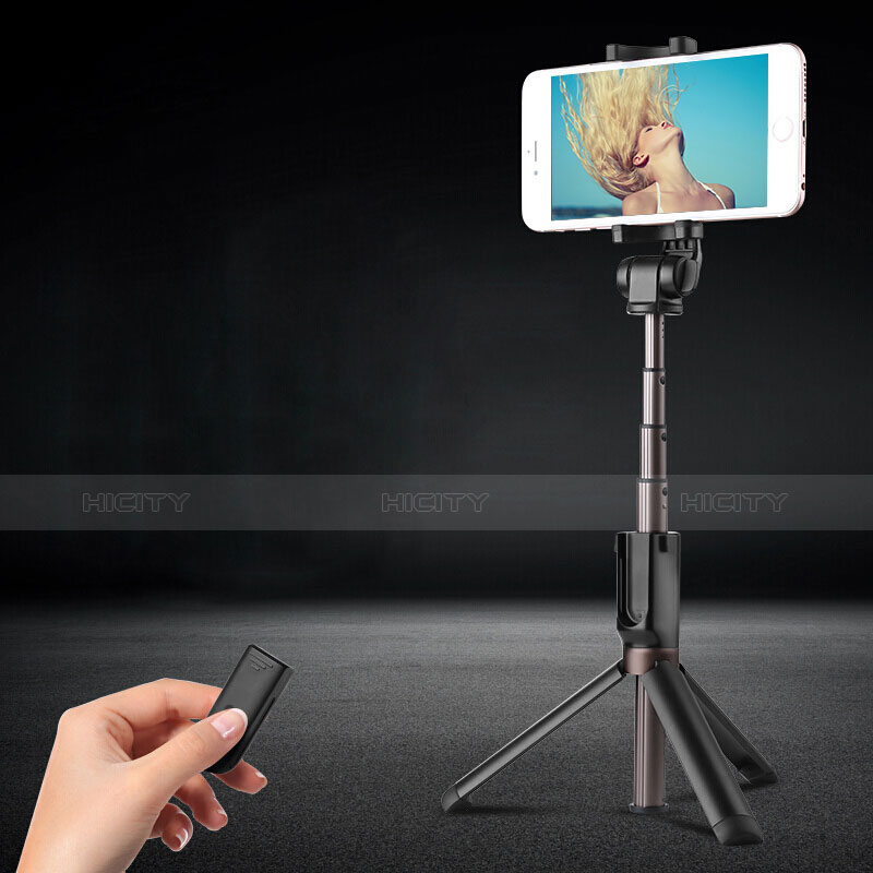 Sostegnotile Bluetooth Selfie Stick Allungabile Bastone Selfie Universale S23 Nero