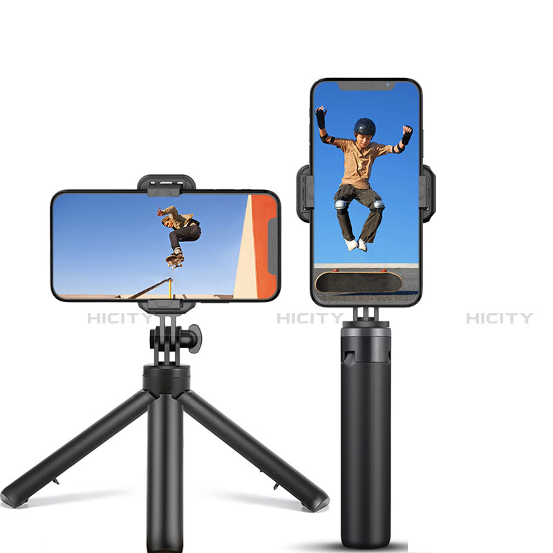 Sostegnotile Bluetooth Selfie Stick Tripode Allungabile Bastone Selfie Universale T12 Nero