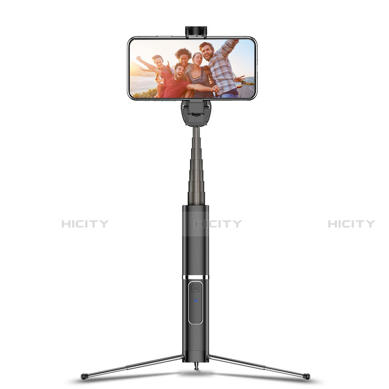 Sostegnotile Bluetooth Selfie Stick Tripode Allungabile Bastone Selfie Universale T20 Nero