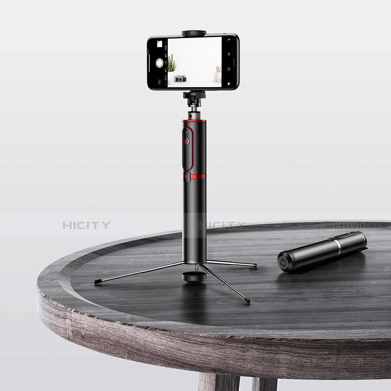 Sostegnotile Bluetooth Selfie Stick Tripode Allungabile Bastone Selfie Universale T23 Nero