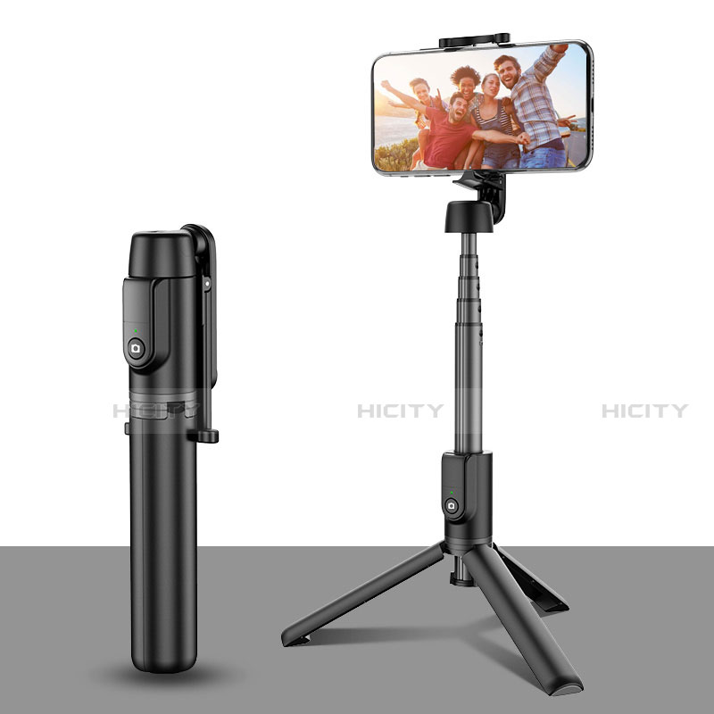 Sostegnotile Bluetooth Selfie Stick Tripode Allungabile Bastone Selfie Universale T28 Nero