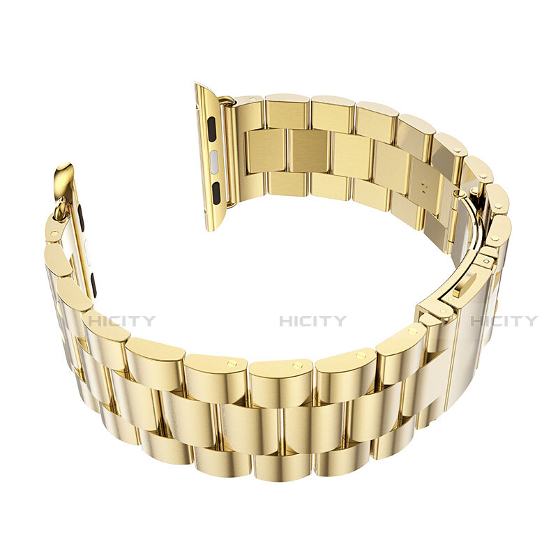 Stainless Cinturino Braccialetto Acciaio per Apple iWatch 5 40mm Oro