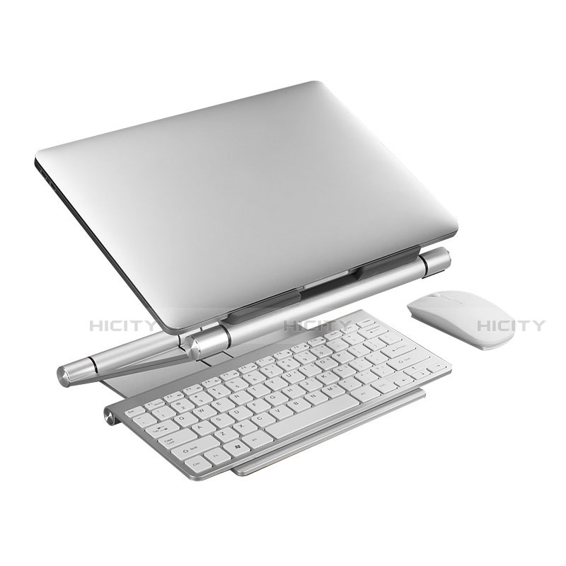 Supporto Computer Sostegnotile Notebook Universale K01 per Apple MacBook Air 13.3 pollici (2018) Argento