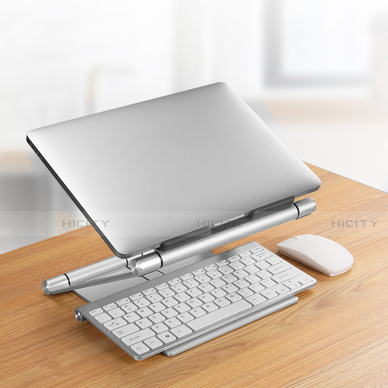 Supporto Computer Sostegnotile Notebook Universale K01 per Apple MacBook Pro 13 pollici Argento