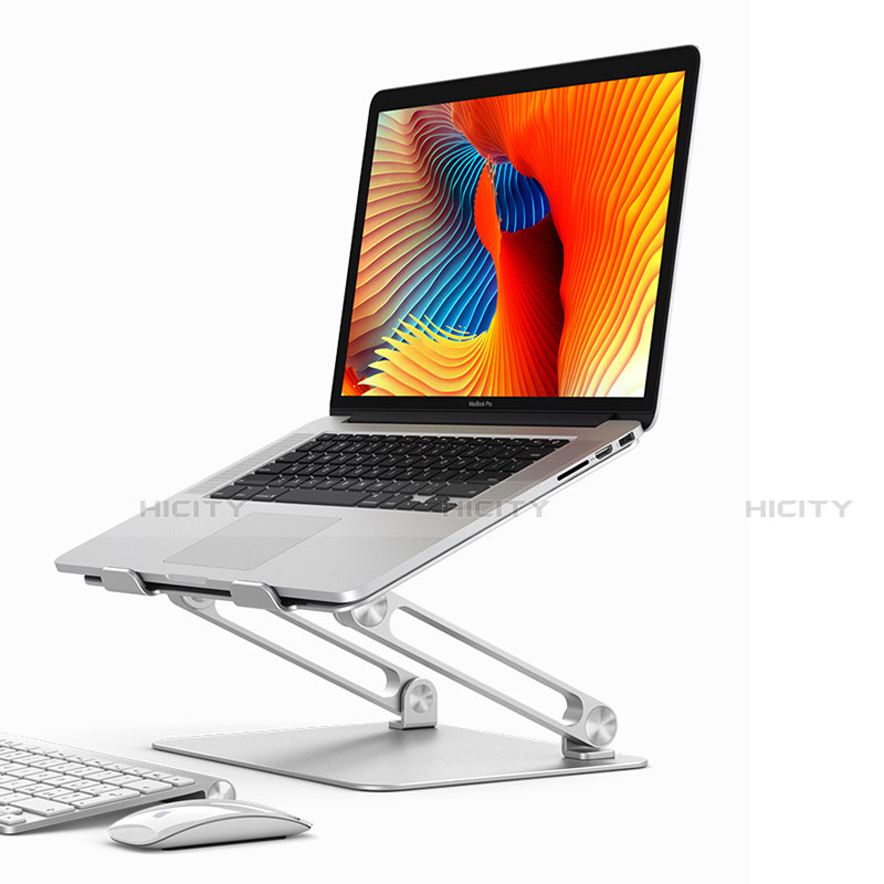 Supporto Computer Sostegnotile Notebook Universale K02 per Apple MacBook Air 13.3 pollici (2018) Argento