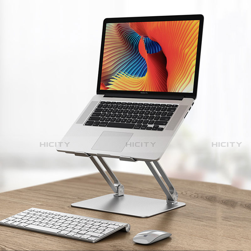 Supporto Computer Sostegnotile Notebook Universale K02 per Apple MacBook Air 13.3 pollici (2018) Argento