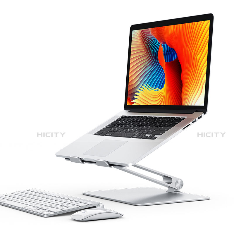 Supporto Computer Sostegnotile Notebook Universale K07 per Apple MacBook Air 13 pollici Argento