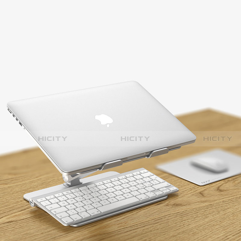 Supporto Computer Sostegnotile Notebook Universale K07 per Apple MacBook Air 13 pollici Argento