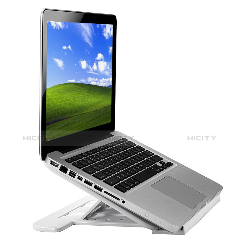 Supporto Computer Sostegnotile Notebook Universale S02 per Apple MacBook Air 11 pollici Argento