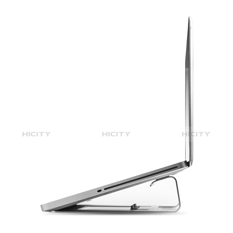 Supporto Computer Sostegnotile Notebook Universale S04 per Apple MacBook 12 pollici Argento