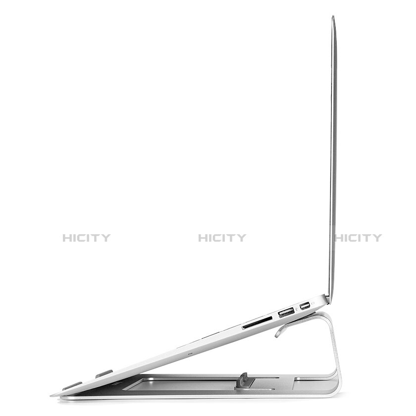 Supporto Computer Sostegnotile Notebook Universale S05 per Apple MacBook Air 13 pollici (2020) Argento