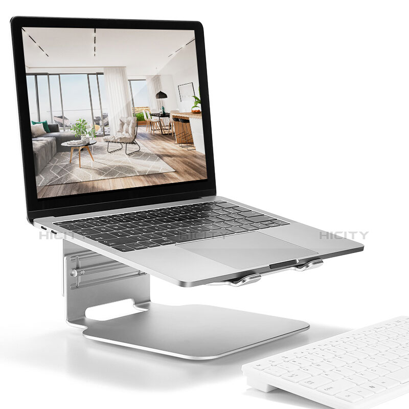 Supporto Computer Sostegnotile Notebook Universale S07 per Apple MacBook 12 pollici Argento