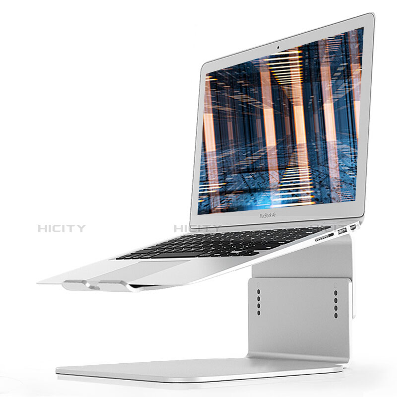 Supporto Computer Sostegnotile Notebook Universale S09 per Apple MacBook Air 11 pollici Argento