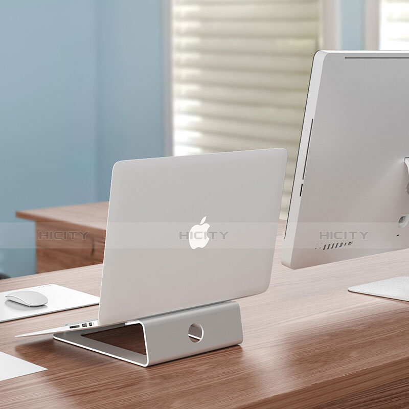 Supporto Computer Sostegnotile Notebook Universale S11 per Apple MacBook Air 13.3 pollici (2018) Argento