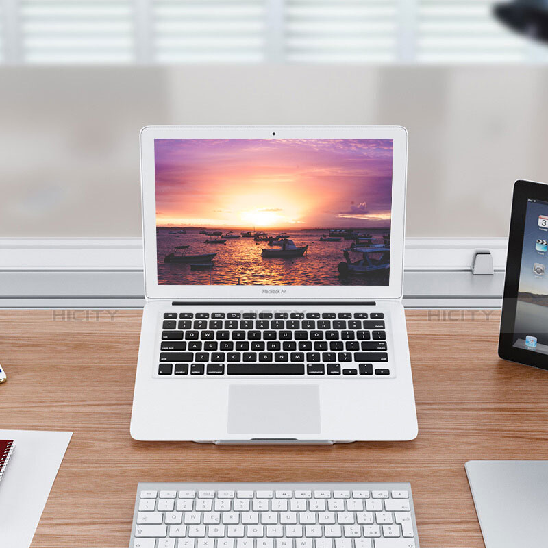 Supporto Computer Sostegnotile Notebook Universale S11 per Huawei MateBook D14 (2020) Argento