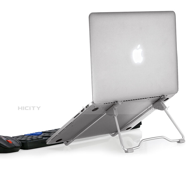 Supporto Computer Sostegnotile Notebook Universale S15 per Apple MacBook 12 pollici Argento